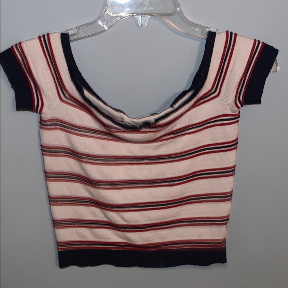 Off the shoulder shirt